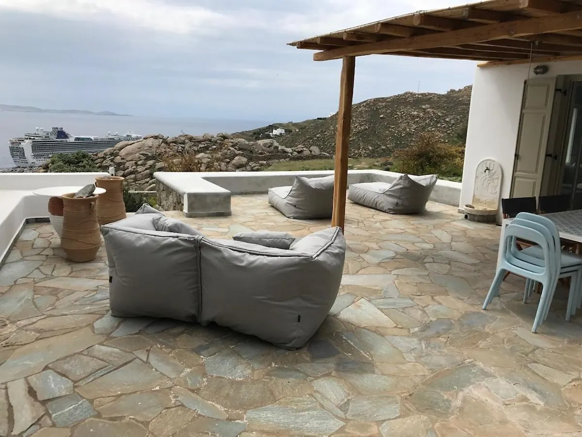 Modern And Cosy Unique View Villa 투를로스 그리스
